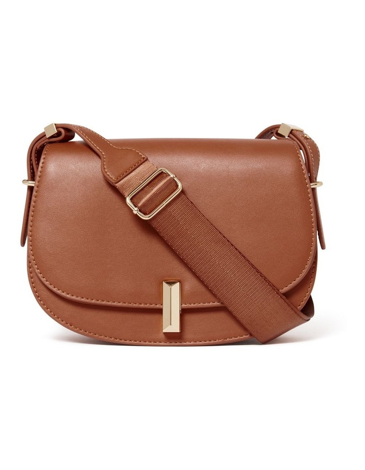 Amber Saddle Bag in Tan