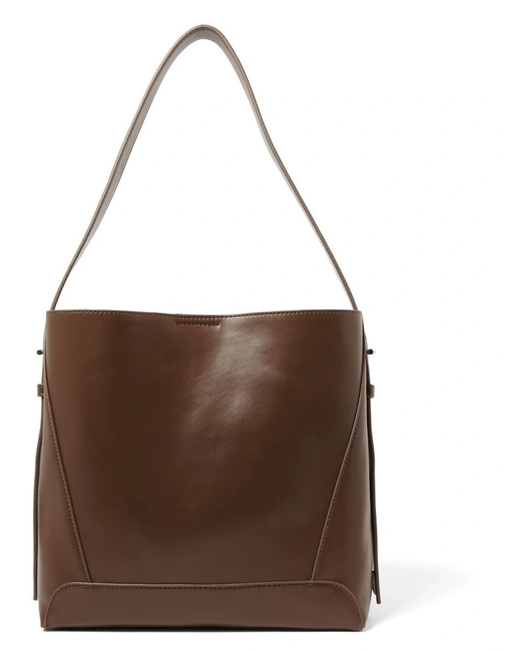 Sophia Slouch Shoulder Bag in Chocolate image 1