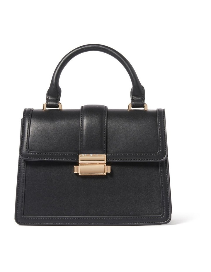Lucia Top Handle Bag in Black