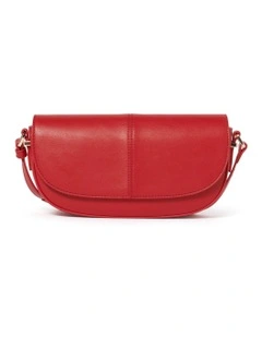 Signature Cindy Shoulder Bag in Red