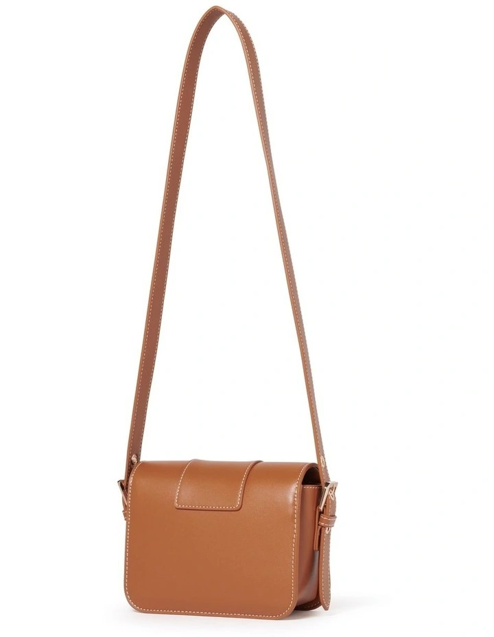 Signature Gwyn Square Shoulder Bag in Brown image 2