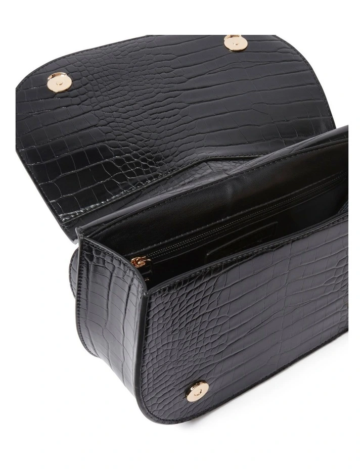 Signature Sully Saddle Bag in Black image 4