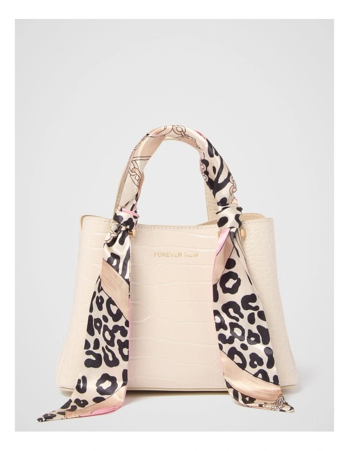 Marlow Scarf Mini Bag in Cream image 1