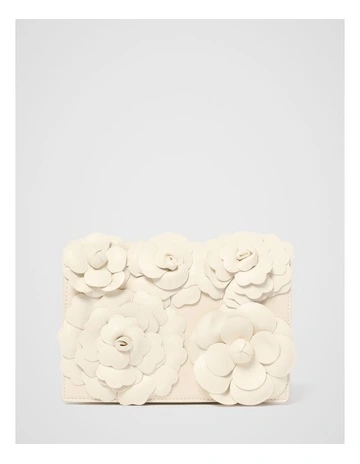 Signature Belle Bloom Flower Bag in Ivory