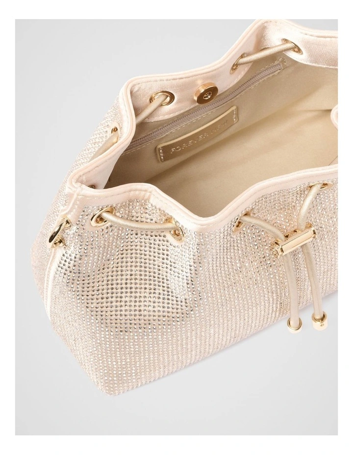 Signature Cecilia Small Clutch Bag in Gold image 3