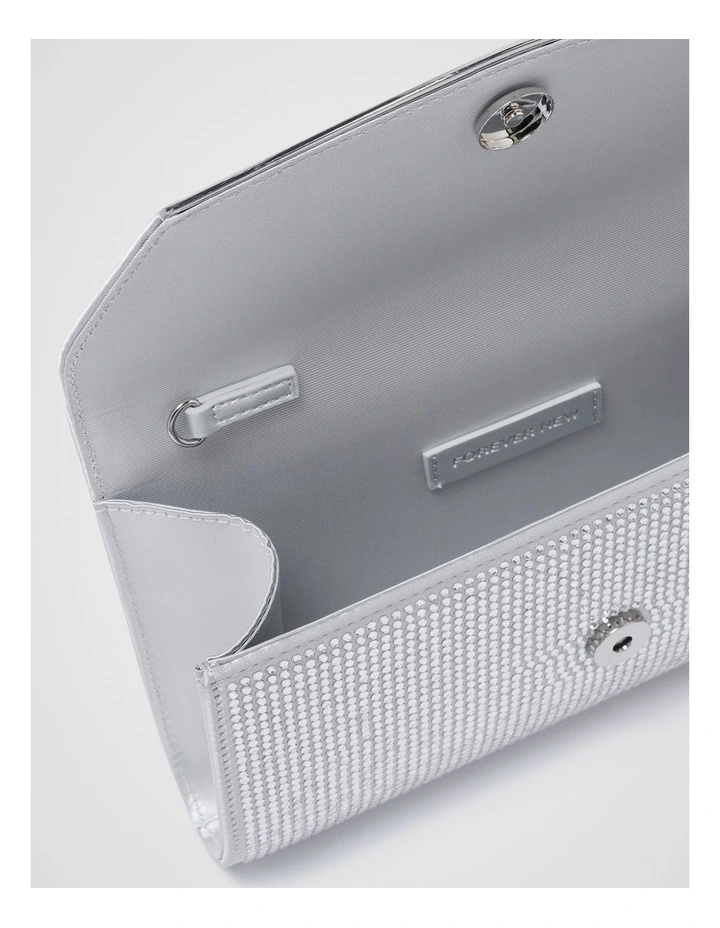 Heidi Bow Clasp Hardcase in Silver image 3