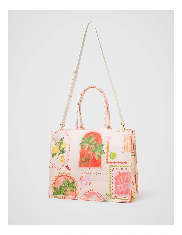 Almada Holiday Tote in Multi image 4