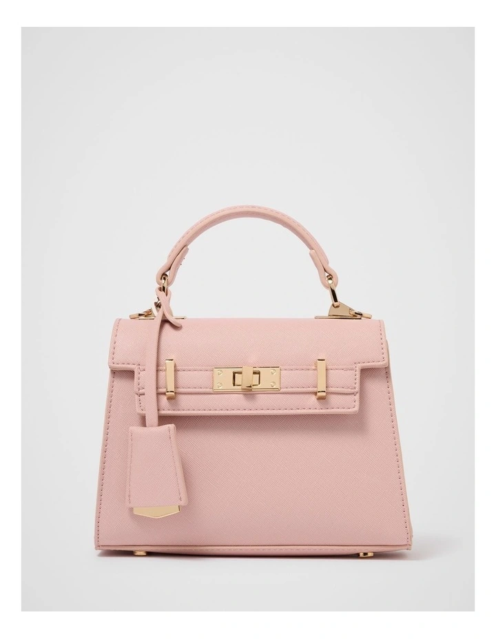 Tala Top Handle Lock Bag in Pink image 1