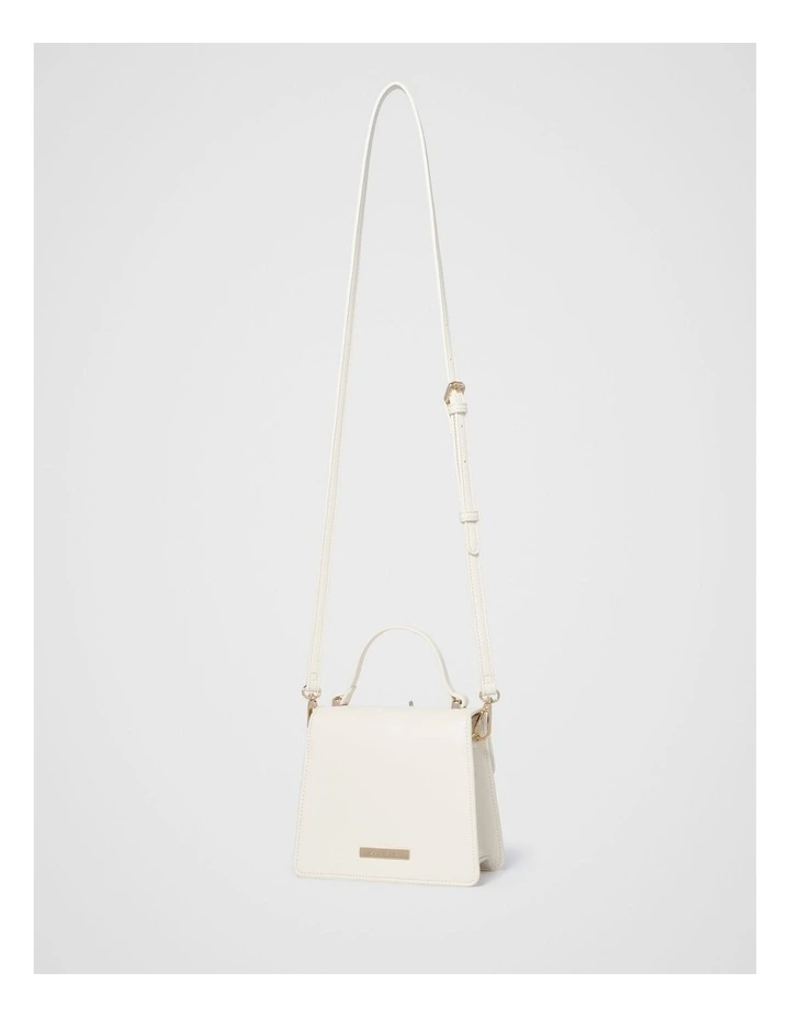 Maria Metal Flower Small Bag in White image 2