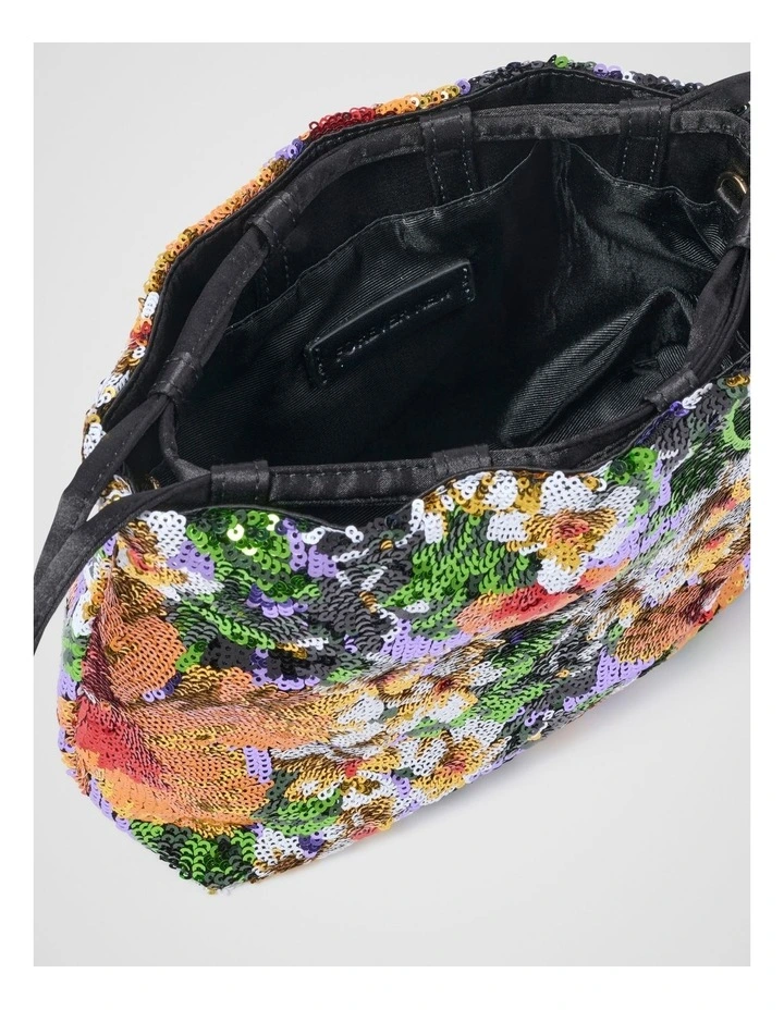 Tracey Tropical Sequin Pouch in Multi image 3