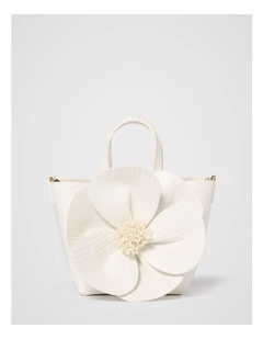 Cora Corsage Bag in White