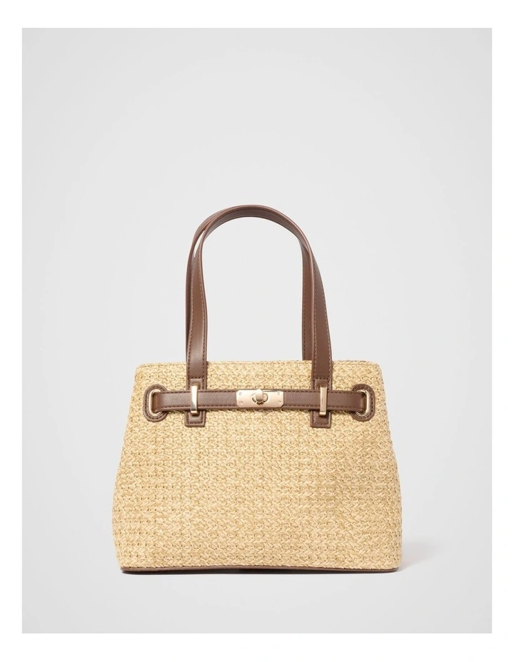 Isabella Weave Tote Bag in Multi image 1