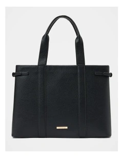 Dalton Laptop Tote Bag in Black