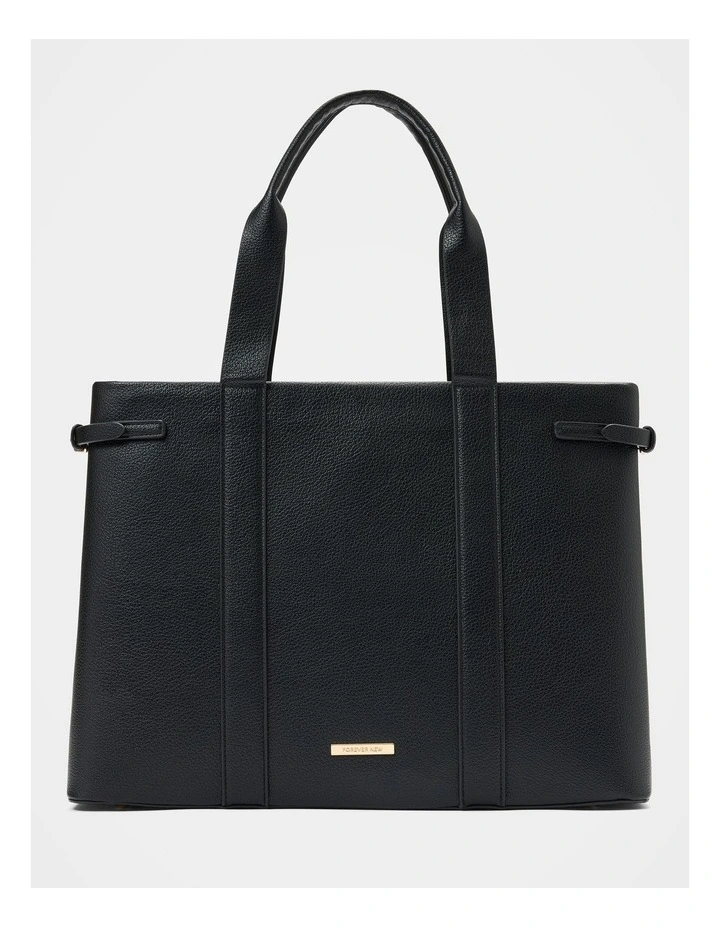 Dalton Laptop Tote Bag in Black image 1
