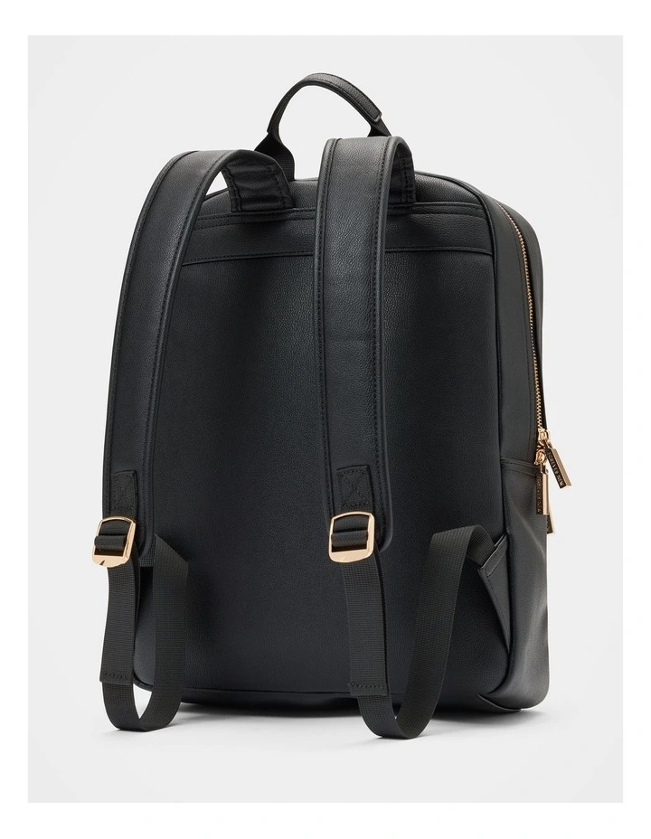Bec Laptop Backpack in Black image 2