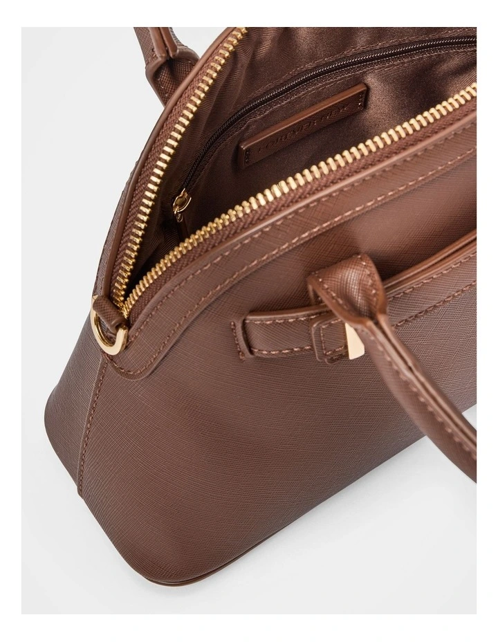 Indiana Bowler Bag in Brown image 3
