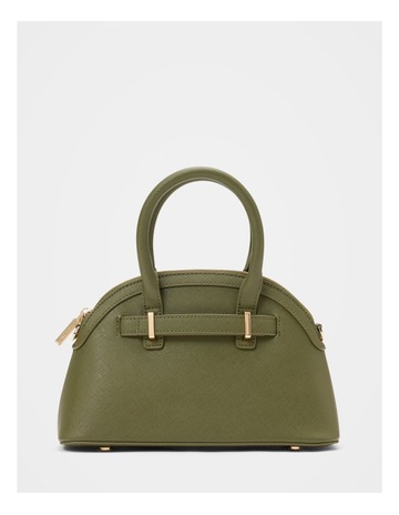 Olive Saffiano colour