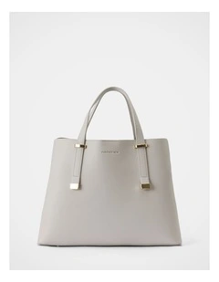 Casey Soft Tote Bag in Grey