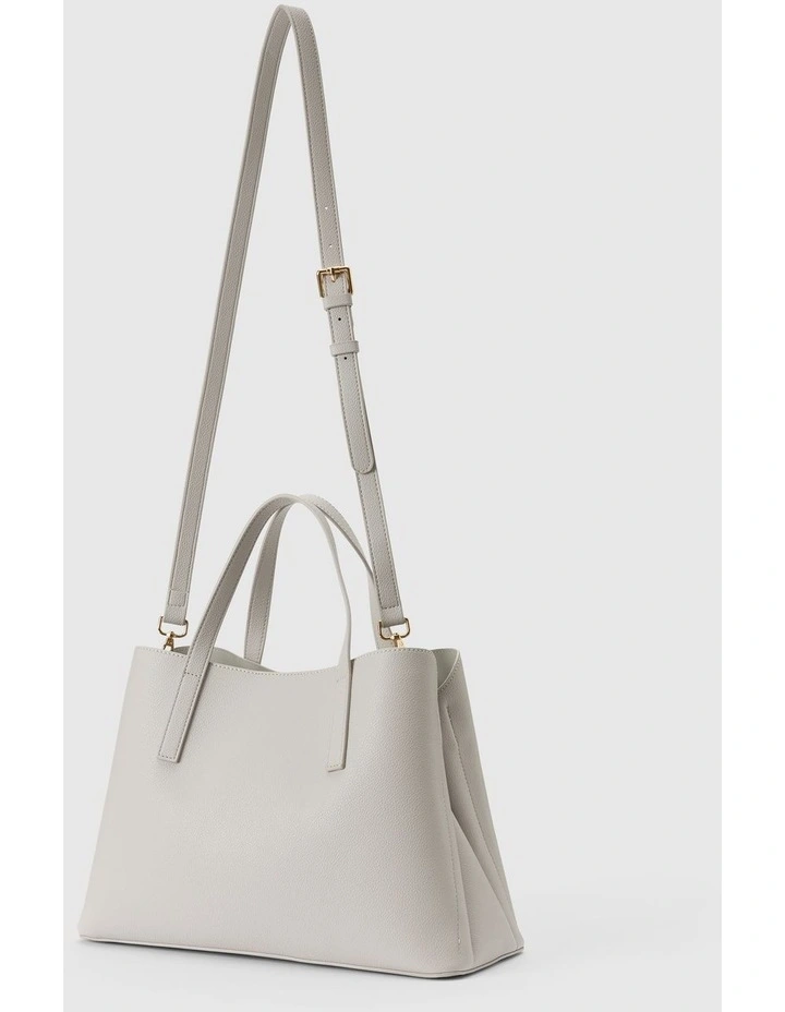 Casey Soft Tote Bag in Grey image 2