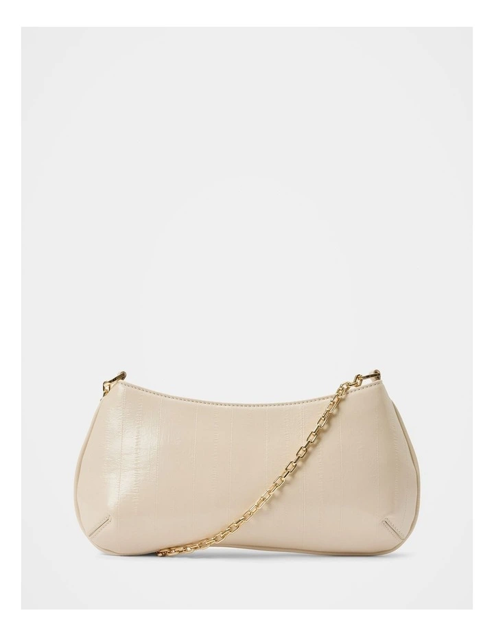 Arabella Chain Shoulder Bag in Cream image 1