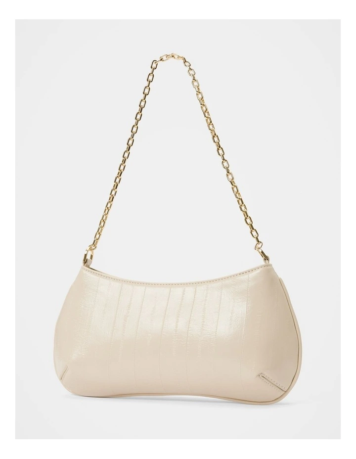 Arabella Chain Shoulder Bag in Cream image 2