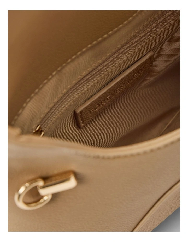 Ashley Envelope Clutch in Beige image 3