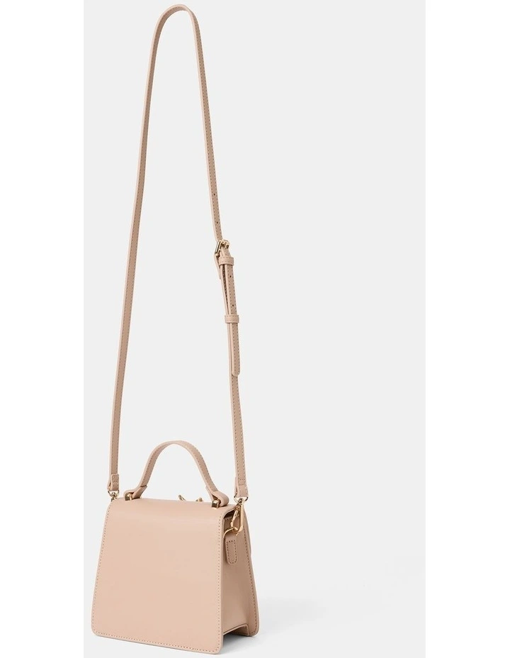 Maria Metal Flower Small Bag in Cream image 2