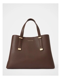Casey Soft Tote Bag in Brown