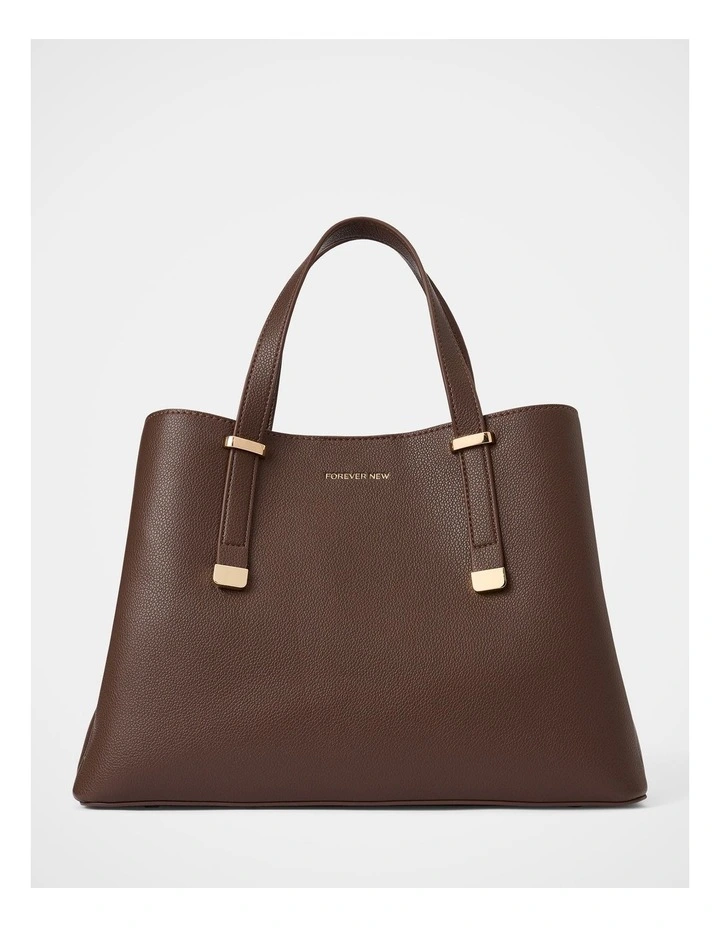 Casey Soft Tote Bag in Brown image 1