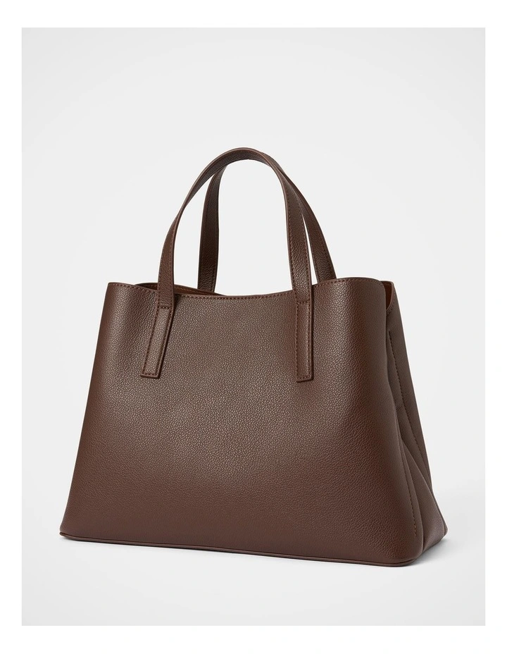 Casey Soft Tote Bag in Brown image 3