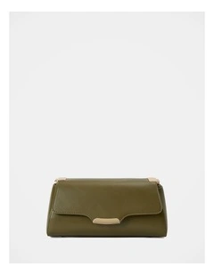 Juliet Refined Small Shoulder Bag in Green