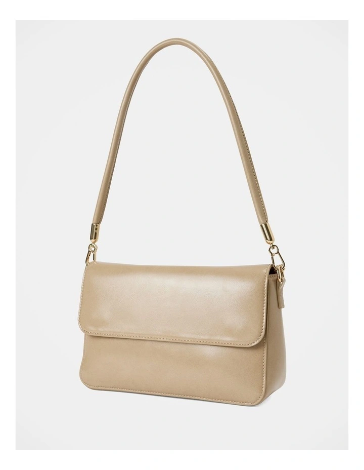 Miranda Chain Shoulder Bag in Cream image 4