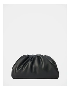 Zayla Soft Clutch Bag in Black