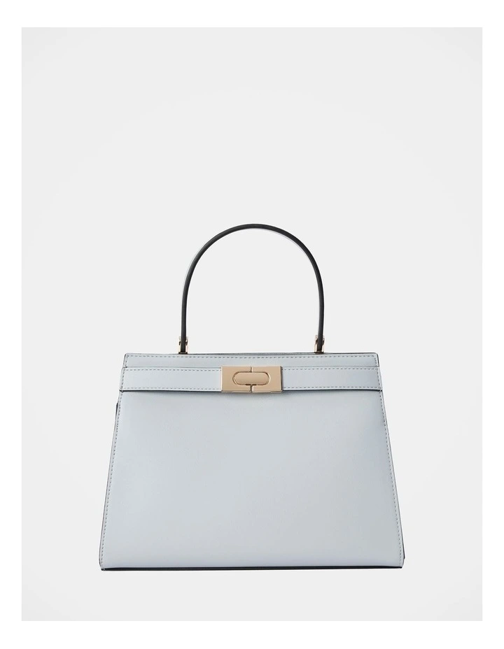 Lara Small Lady Top Handle Bag In Blue image 1