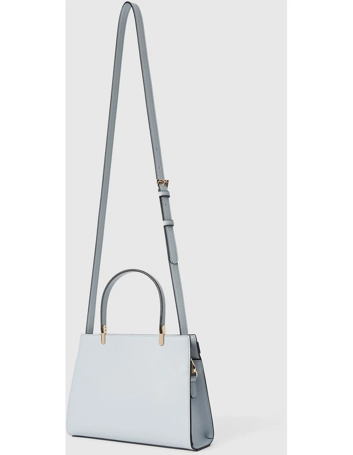 Lara Small Lady Top Handle Bag in Blue image 2
