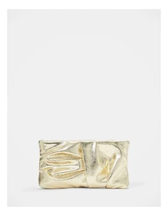 Tully Twist Clutch Bag in Gold
