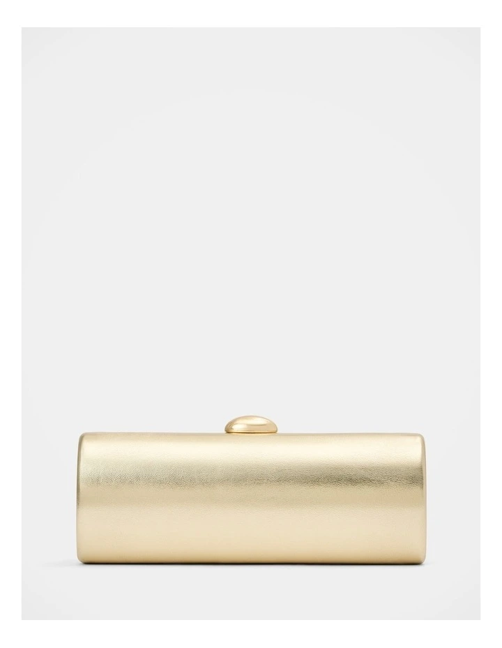 Adeline East West Hardcase Clutch in Gold image 1