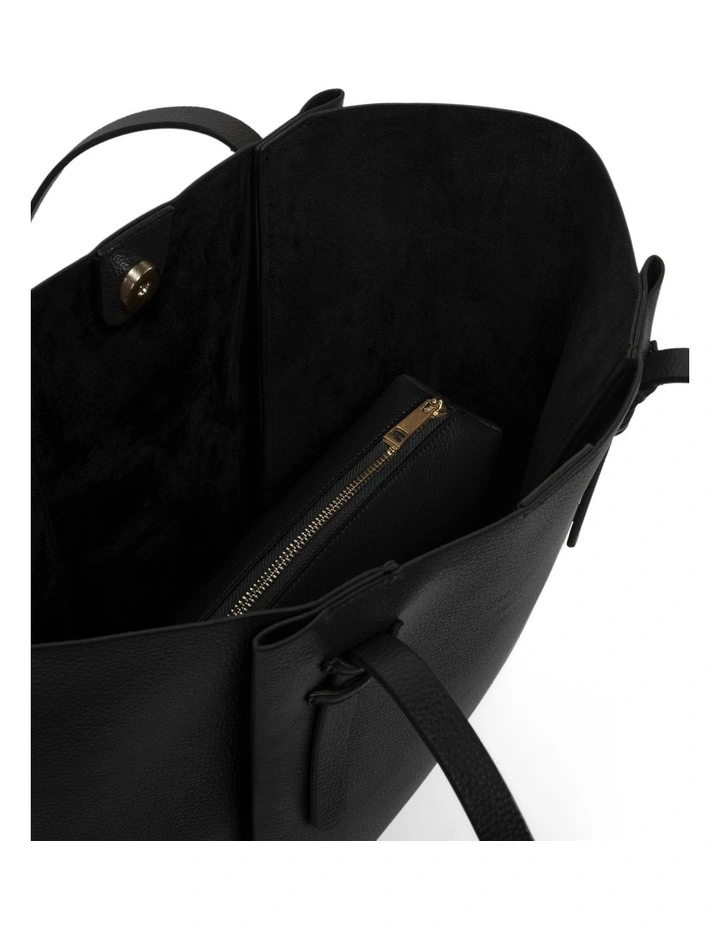 Jessica Tote Bag In Black image 3
