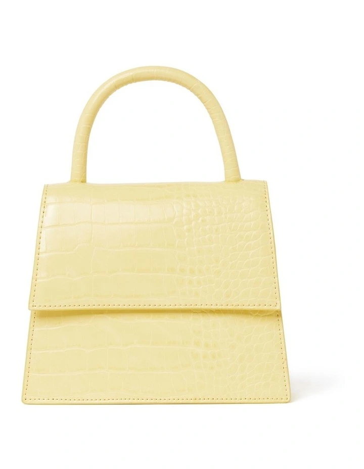 Scarlett Grab Handle Mini Bag In Yellow image 1