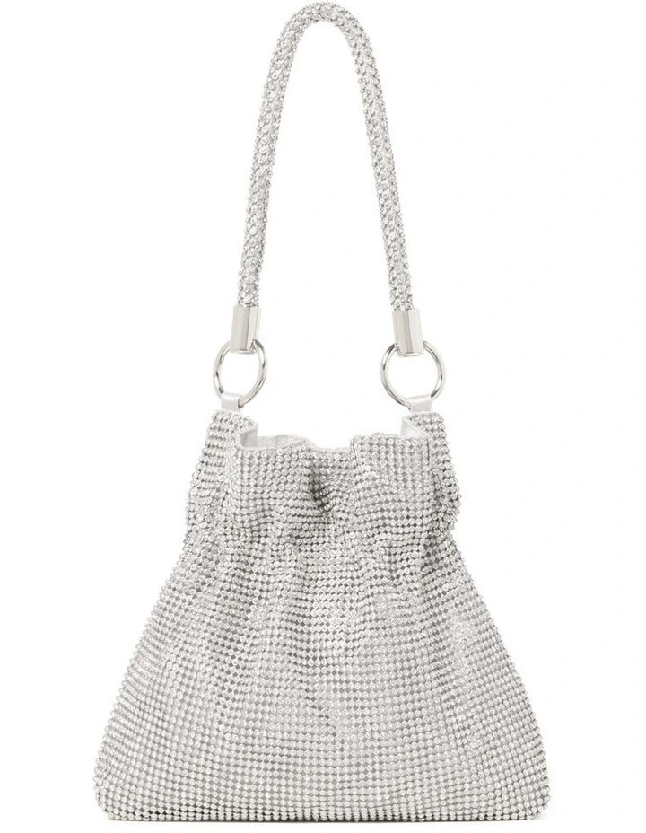 Jess Sparkle Bag in Nude/Crystal image 1