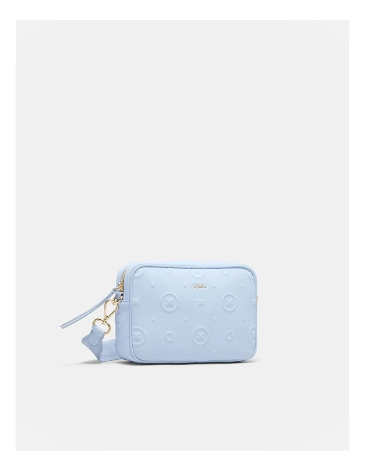 Flashback Neoprene Crossbody Bag in Chalk Blue image 3