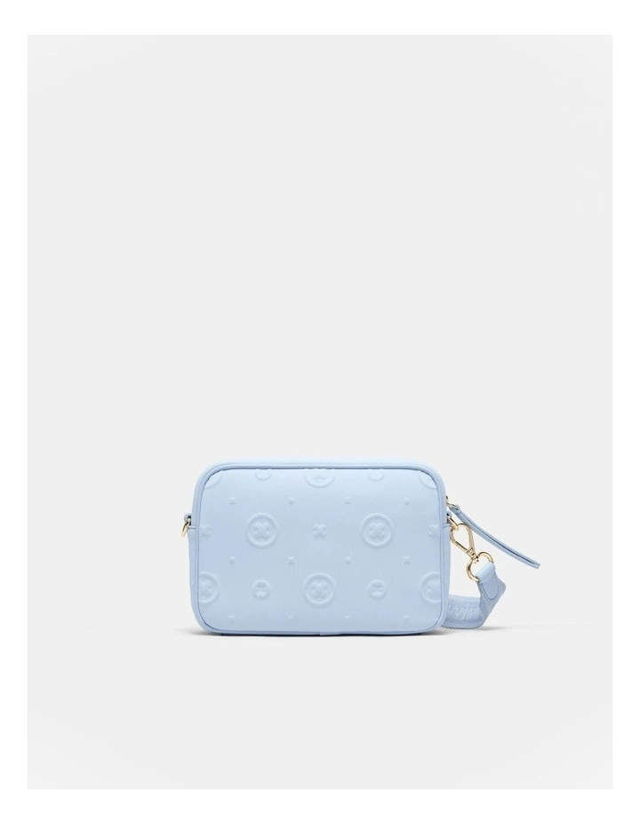Flashback Neoprene Crossbody Bag in Chalk Blue image 5