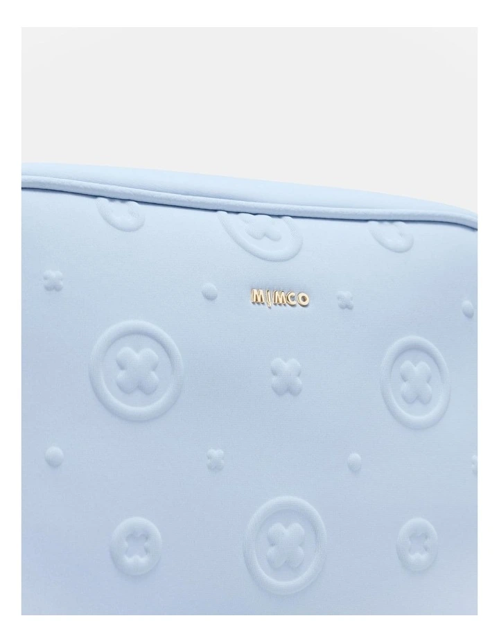 Flashback Neoprene Crossbody Bag in Chalk Blue image 6