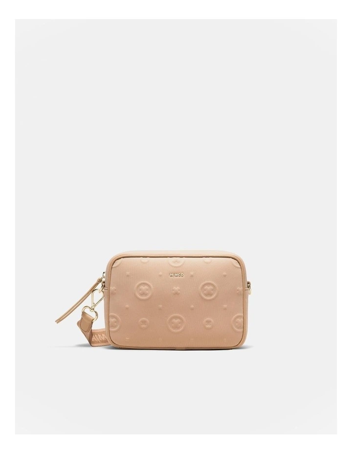 Flashback Neoprene Crossbody Bag in Almond image 1