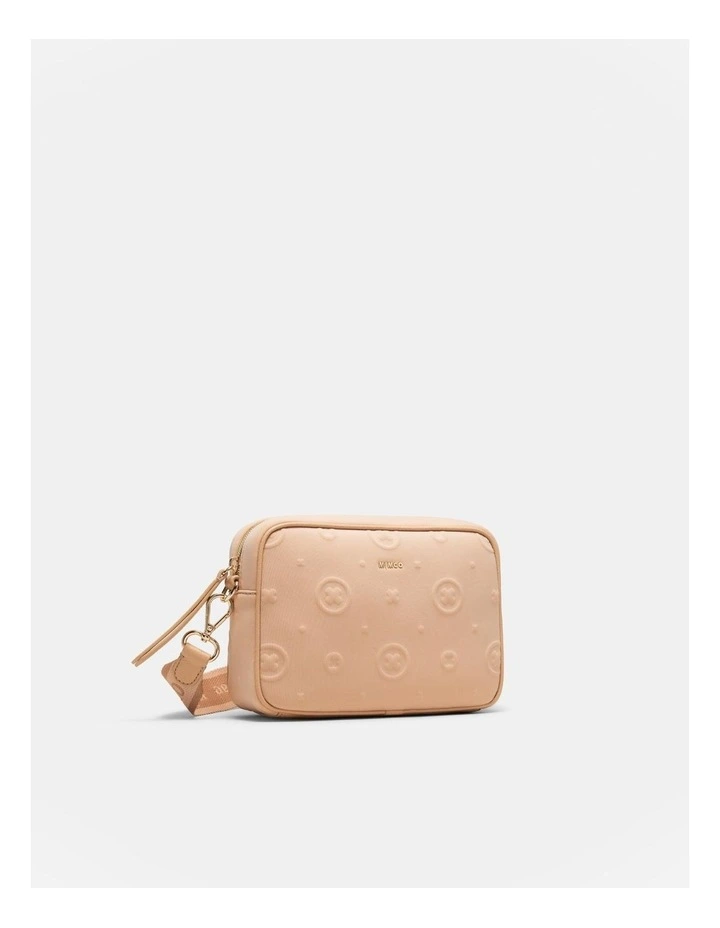 Flashback Neoprene Crossbody Bag in Almond image 3