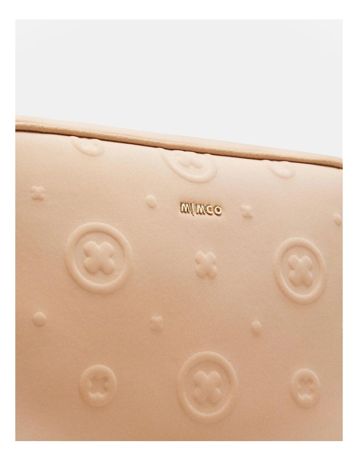 Flashback Neoprene Crossbody Bag in Almond image 6