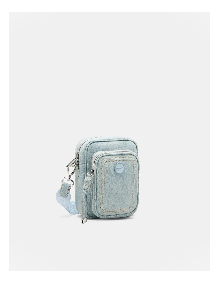 Nextalgia Phone Crossbody Bag in Washed Denim image 3