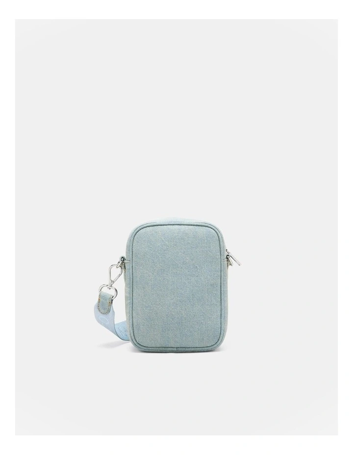 Nextalgia Phone Crossbody Bag in Washed Denim image 5