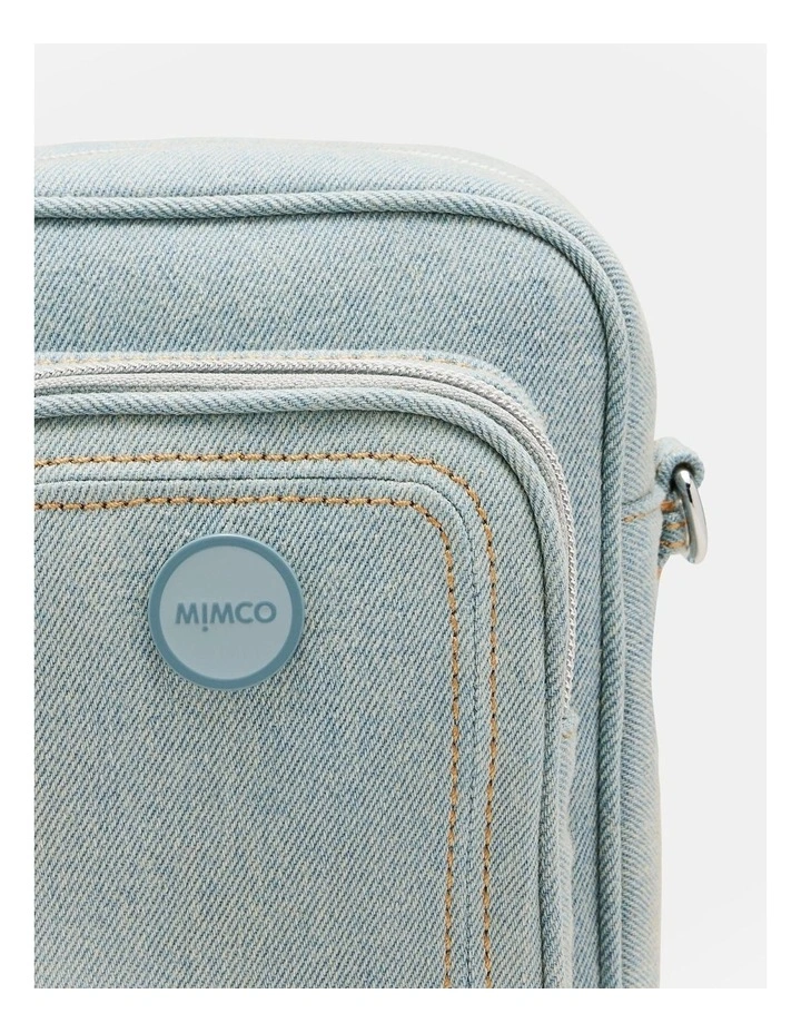 Nextalgia Phone Crossbody Bag in Washed Denim image 6