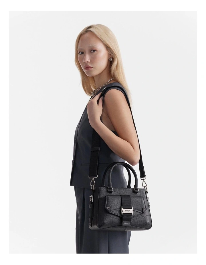 Retrospect Tote Bag in Black image 2